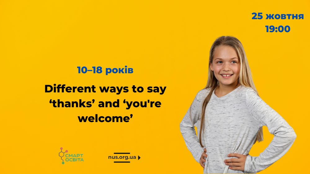 Different ways to say ‘thanks’ and ‘you're welcome’