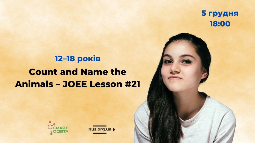 Count and Name the Animals – JOEE Lesson #21