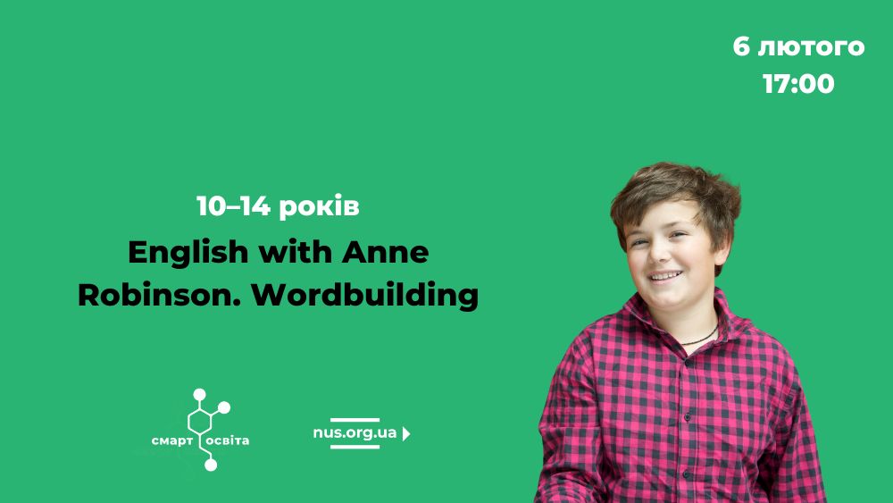 English with Anne Robinson. Wordbuilding